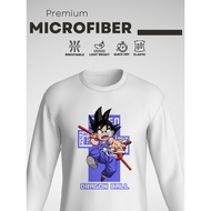 MICROFIBER DRAGON BALL jersey baju pancing muslimah motor sport man long sleeves tshirt lelaki jersi