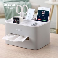 ecoco | EcoCo Tissue Box Home Living Room Coffee Table Restaurant Creative Luxury Bedroom Desktop Re