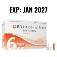 BD Ultra Fine PRO Pen Needle 32G x 6mm 100's Accu Chek