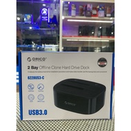 ORICO 6218US3-C 2.5/3.5 INCH HARD DRIVE DOCK 2 BAY