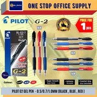 Pilot G2 Gel Pen (0.5/0.7/1.0) / Gel Pen / Gel Ink Pen / Refillable Pen / Ink Gel Pen / Pen Menulis 