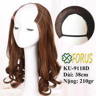 38cm U-clip hair KU-9118D U-shaped wig clip, wig U clip, half-head wig clip Wholesale