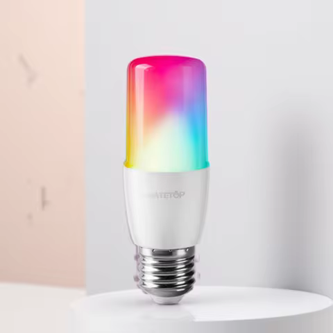 1-10pcs Infrared Remote Control LED Smart RGBW Light Bulb, GU10 A60 C37 G45 6W 10W for Family Party 