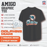 AMIGO Sublimation Microfiber Jersey tshirt Design DOLPHINS baju jersi baju jersey viral tiktok jerse