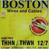 Original Boston THHN 12/7 wire 3.5mm 150 meter