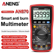 ANENG AN870 Smart Multimeter Digital Profesional 19999 Counts AC Voltage Tester Current NCV Capacita