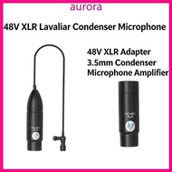 Aur Universal 48V XLR To 3 5MM Microphones Adapter Enhances Sound Quality In Various Recording Scena
