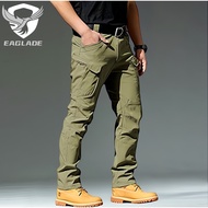 EAGBLADE Tactical Cargo Pants for Men IX7-Stretch In Green