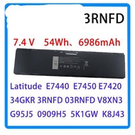 3RNFD new for Dell Latitude E7420 E7440 E7450 34GKR F38HT PFXCR battery