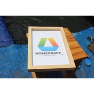 / photo Frame 2D wooden Frame A2 size 42x60cm + acrylic glass
