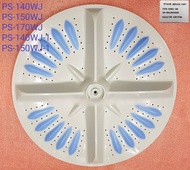 HITACHI อะไหล่แท้ ใบพัดซักฮิตาชิ (PULSATOR (F16J) ASSY) PTPS-140WJ*001 ใช้กับรุ่นPS-140W่J :PS-150WJ