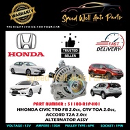 [ HONDA ALTERNATOR ] HONDA CIVIC TRO FB 2.0cc, CRV TOA 2.0cc, ACCORD T2A 2.0cc ALTERNATOR ASSEMBLY (