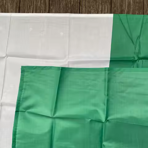 xvggdg 90x150cm Nigeria flag 3x5 Feet Super Poly football FLAG Indoor Outdoor Polyester Flag