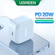 UGREEN PD20W USB C Charger Type-C PD 3.0 Fast Wall Charger Adapter Compatible with iPhone 14/13/13Pr