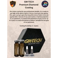 GM-TECH Premium Diamond Coating (15ml x 2) - Reinforced Durability & Glossy Finish 9H Ceramic Coatin