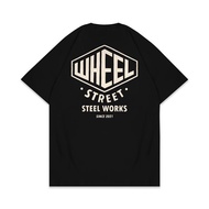 (TOP) Wheelstreet - Tshirt - Steel Works - Black - S