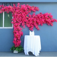 ☊Bougainvillea Artificial Flower Rattan Green Plants Kit Wedding Home Decor Bar Backdrop Wall La ☛E