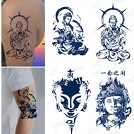 15 days tattoo of BUDDHA, size 11x18cm