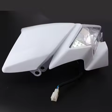 street bike motocross dual sport headlight fairing for kawasaki KMX KX KLX KLR KLE ZZR KDX 110 125 1