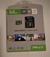 micro flash card PNY 64GB