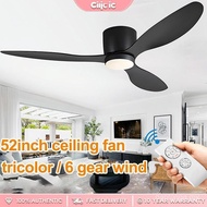 LED Ceiling Fan With Light Fan Light Ceiling Fan Light Invisible Fan Light AC Motor 5 AC DC Blades