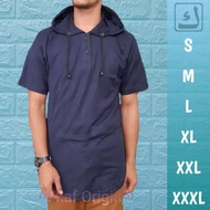 Modern Adult Men's Hoodie Made of Cotton 30s Original Al Kaf SML XL XXL XXXL 2XL 3XL Navy