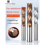 Tungsten steel reamer, HRC55 screw reamer, H7 solid hard alloy machine reamer, coated with 2.0mm-12m