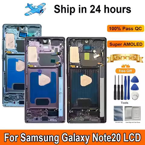 6.7"AMOLED For Samsung Galaxy Note20 LCD Display SM-N980F/DS Touch Panel Digitizer Assembly Replacem