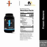 Rule 1 - R1 Whey Protein Blend [1LBS / 2LBS] [100% Whey Protein] [Rule1]