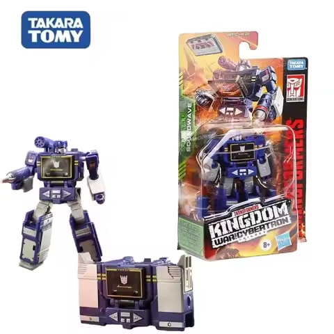 【In Stock】Transformed Toys G Series Kingdom WFC-K21 Sound Wave Moving Robot Model Boy Gift Original 