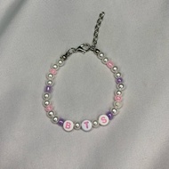 READ DESCRIPTION BTS Bracelet Initial Bracelet/ Initial Bead Bracelet/