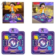 [lkpzhtw9] Kids Dance Mat Dance Game Toy Birthday Gift Toy Rhythm Play Electronic Dance Mat Music Da
