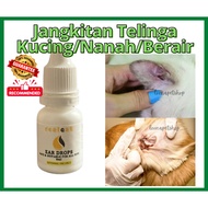 Ubat Telinga Kucing Ubat Sakit telinga Kucing Bernanah  Berair 8ml