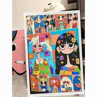 [70*50cm][75*50cm] ECOPLY Frame 1000pcs Jigsaw Puzzle Frame Wall Frame PVC film Art Home Deco Frame