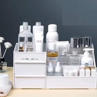 3-Tier Plastic Cosmetic Shelf Cosmetic shelf, Luxurious desk shelf
