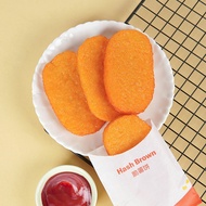 PVC Artificial Fried Hash Browns Model Fun Fake Potato Cake Food Snack Photography Props Kitchen  De