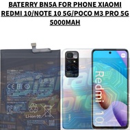 BN5A Battery Compatible Xiaomi Redmi 10/Note10 5g/Poco M3 Pro 5g Baterry 5000Mah