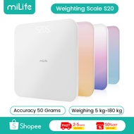 MiLife Weight Scale S20  Accuracy 50 Grams 5kg~180 kg LCD Screen Weighing Scale Item Scale