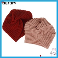 AURORY Headscarf Muslim Warm Fashion Turban Cap