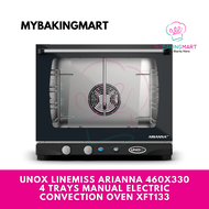 Mybakingmart | Unox BAKERLUX™ & LINEMISS™ MANUAL Electric 4 (460x330)/ ARIANNA Manual Electric Oven
