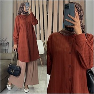 LADY TUNIC / Lady Crush Plain Tunic Tunic Blouse Muslimah Tunic Muslimah