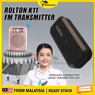 Rolton K11 Wireless Transmitter Connection FM Clip Mic UHF Mic for K500 K700 Voice Amplifier Speaker