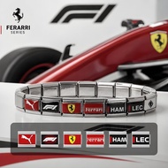 Italian Bracelet 1set F1 Ferarri Italian Bracelet F1 Series 1set Italian Bracelet