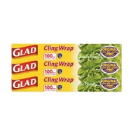 NEW GLAD Cling Wrap *200FT +50 FT FREE / 100ft 30.5mx30cm