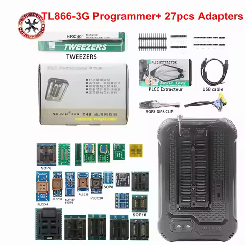 New Generation of TL86II Plus 100% Original TL866 3rd-G T48 High speed High-Tech Universal Programme