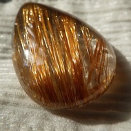 頂級貓眼銅鈦晶 裸石 Rutilated quartz