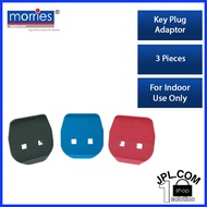 Morries Key Plug Adaptor MS038PKC (Plastic Safety Plug, 2 pin converter)