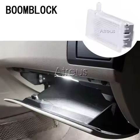 1X Car LED Glove Trunk Light Glove Box Lamp For BMW E46 E90 X5 E53 E81 E82 E83 X3 E84 X1 E87 E92 Min