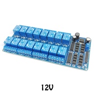 1 cái DC 5V 12V với optocoupler lm2576 giao diện vi điều khiển điện Relay 16 Rơ Le kênh khiên module
