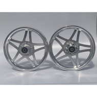 Electric Tricycle Aluminum Alloy Wheel Folding Electric Scooter Front Wheel Rear Wheel Steel Rim Rim